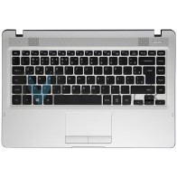 Teclado com palmrest topcover Samsung NP300E4L NP300E4L Teclado com palmrest topcover Samsung NP300E4L NP300E4L