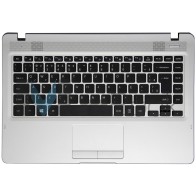 Teclado com palmrest topcover Samsung NP300E4L NP300E4L Teclado com palmrest topcover Samsung NP300E4L NP300E4L