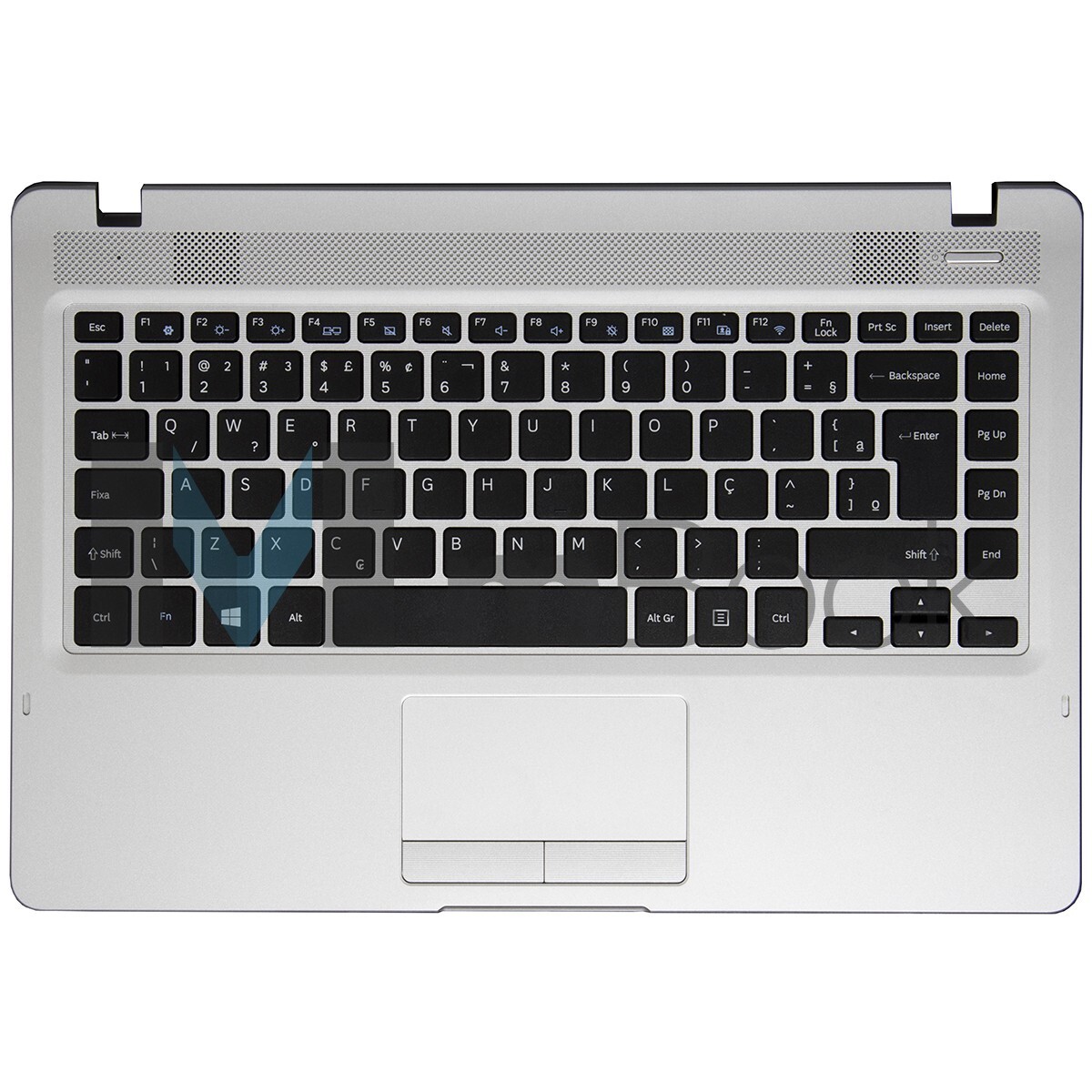 Teclado Com Palmrest Topcover para Samsung 9z.naqsn.41b, 