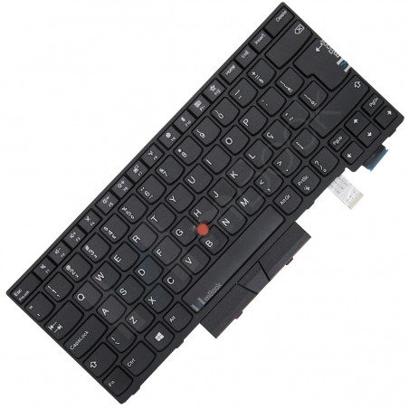 Teclado para Lenovo ThinkPad T470 Type 20HE 20JM Com Click