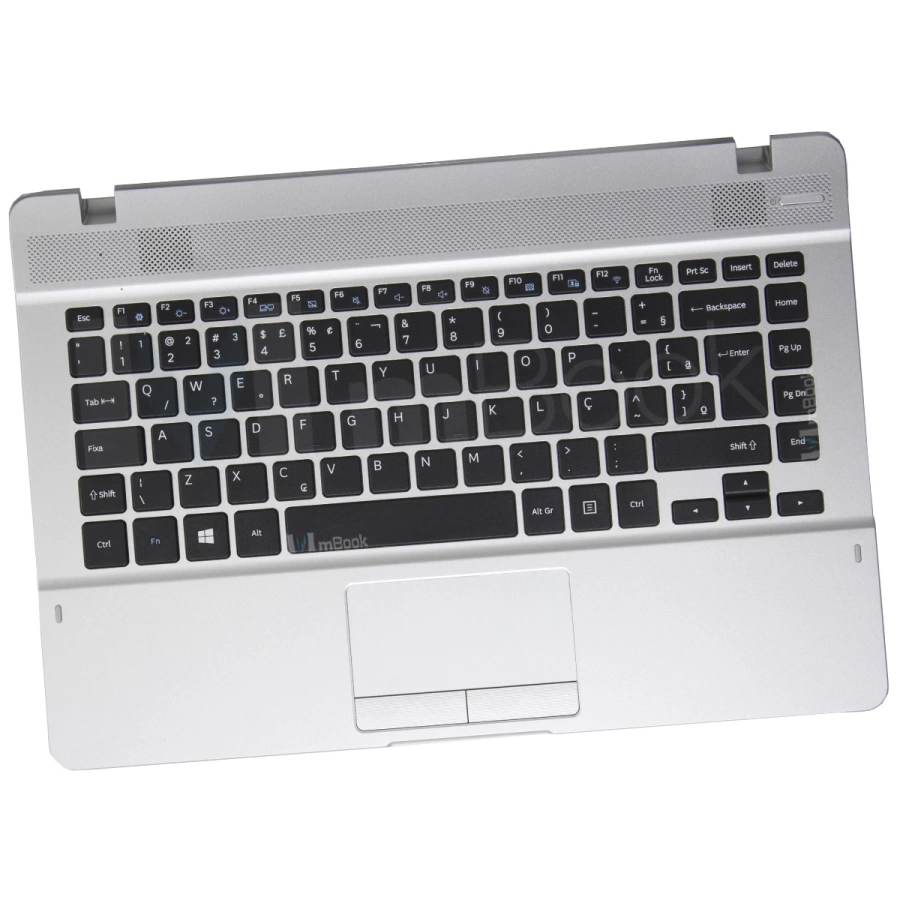 Teclado com Palmrest Para Samsung Np370E4k