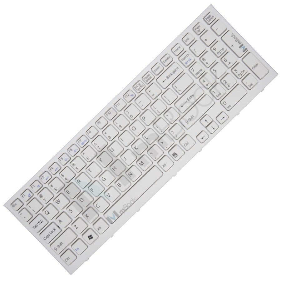 Teclado para Sony Vaio VPC-EB16FX/G VPC-EB15FX/BI US