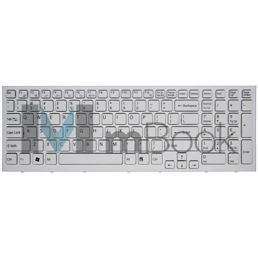 Teclado para Sony Vaio VPC-EB1PFX/B VPC-EB1LFX/BI US