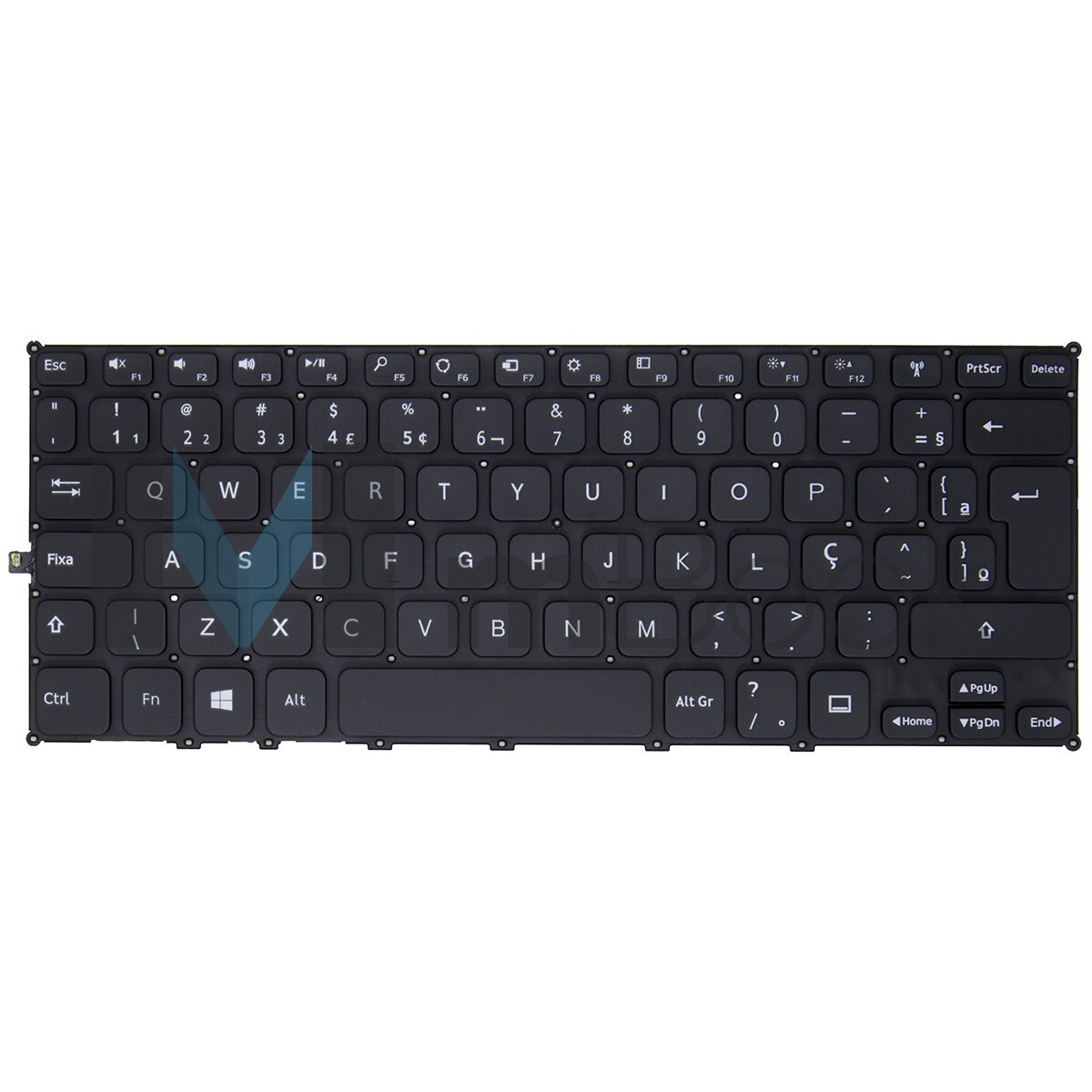 Teclado para Dell compatível com PN 0d6fkj BR, 