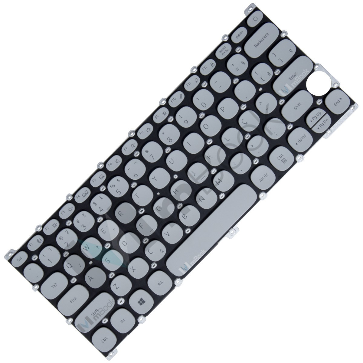 Teclado para Samsung NP530XBB Cinza BR, 