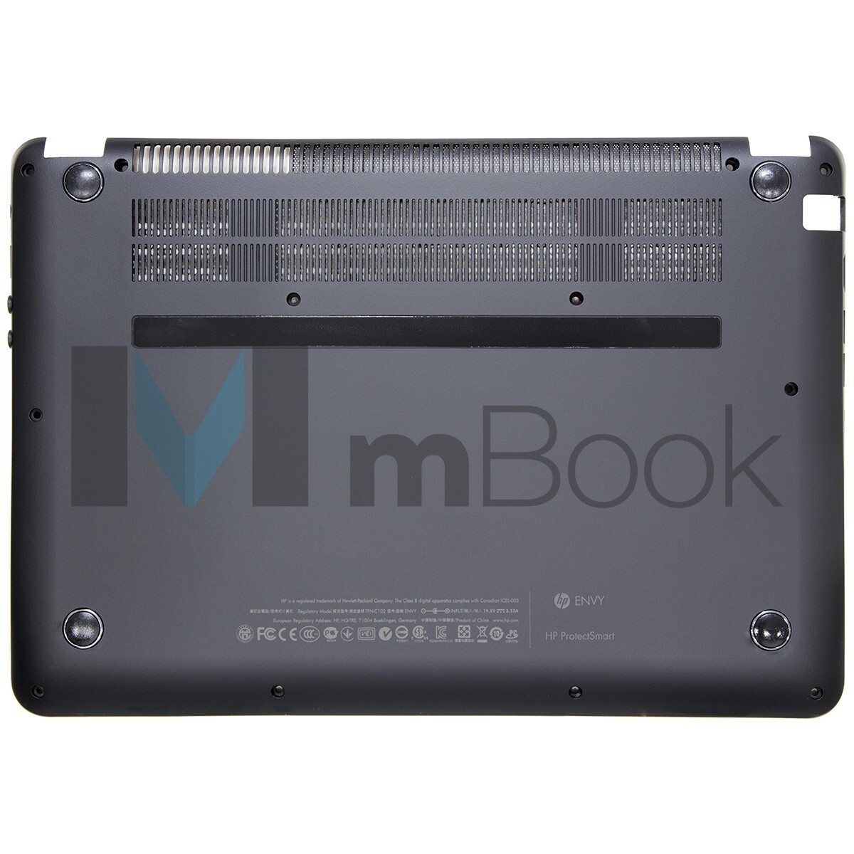 Carcaça Base Inferior para HP compatível com 702927-001, 