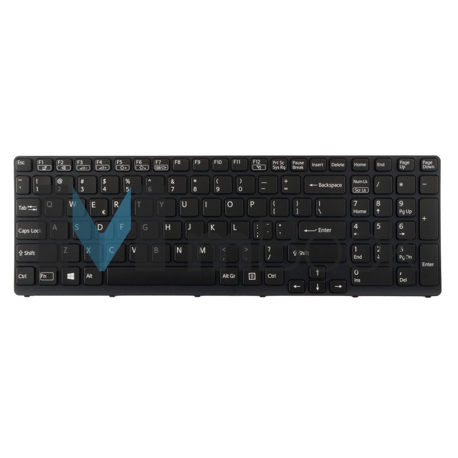 Teclado Sony Vaio SVE1713ACXBC SVE1713BPXB SVE1713CCX US LED