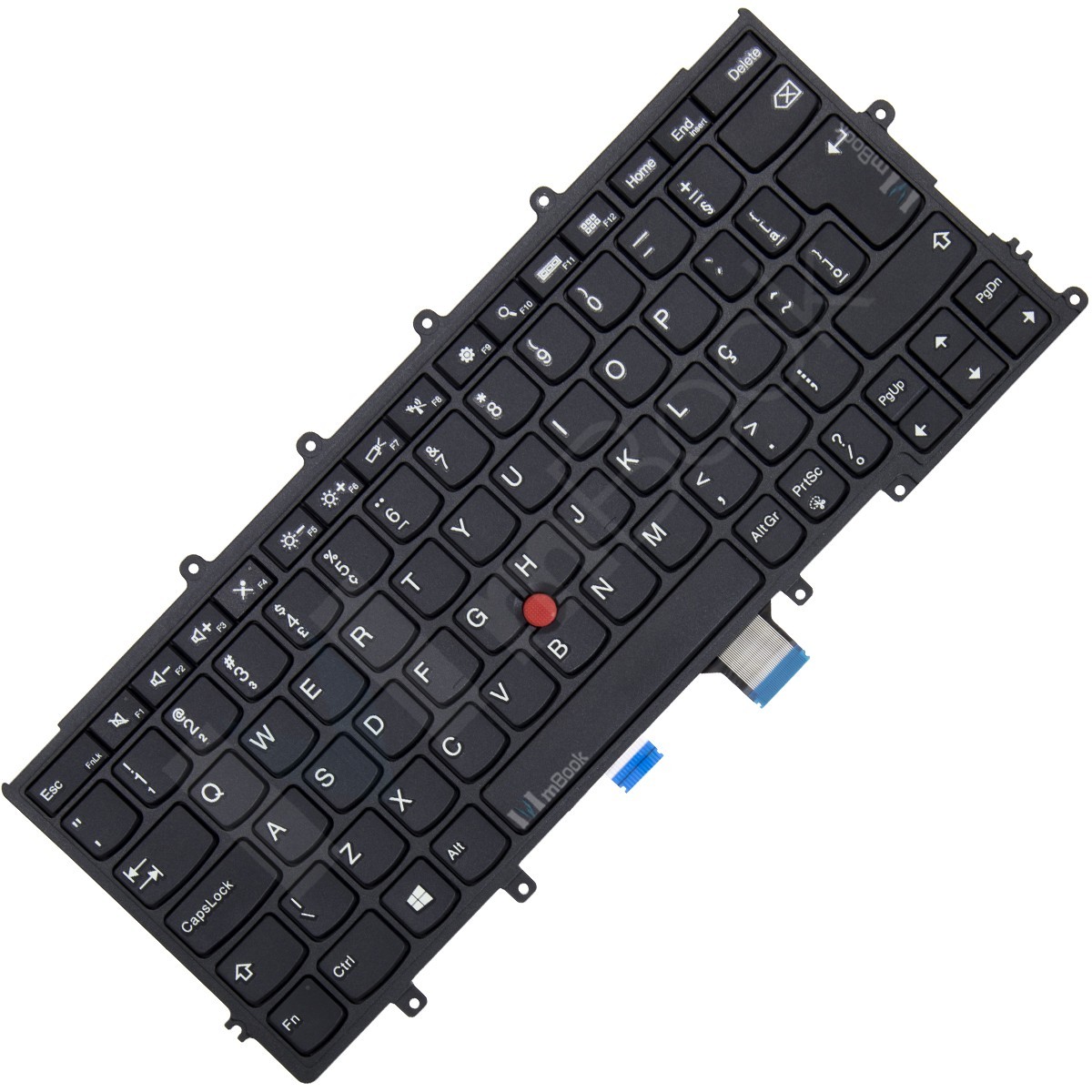 Teclado para Lenovo compatível com PN 04Y0942 77N01F, 