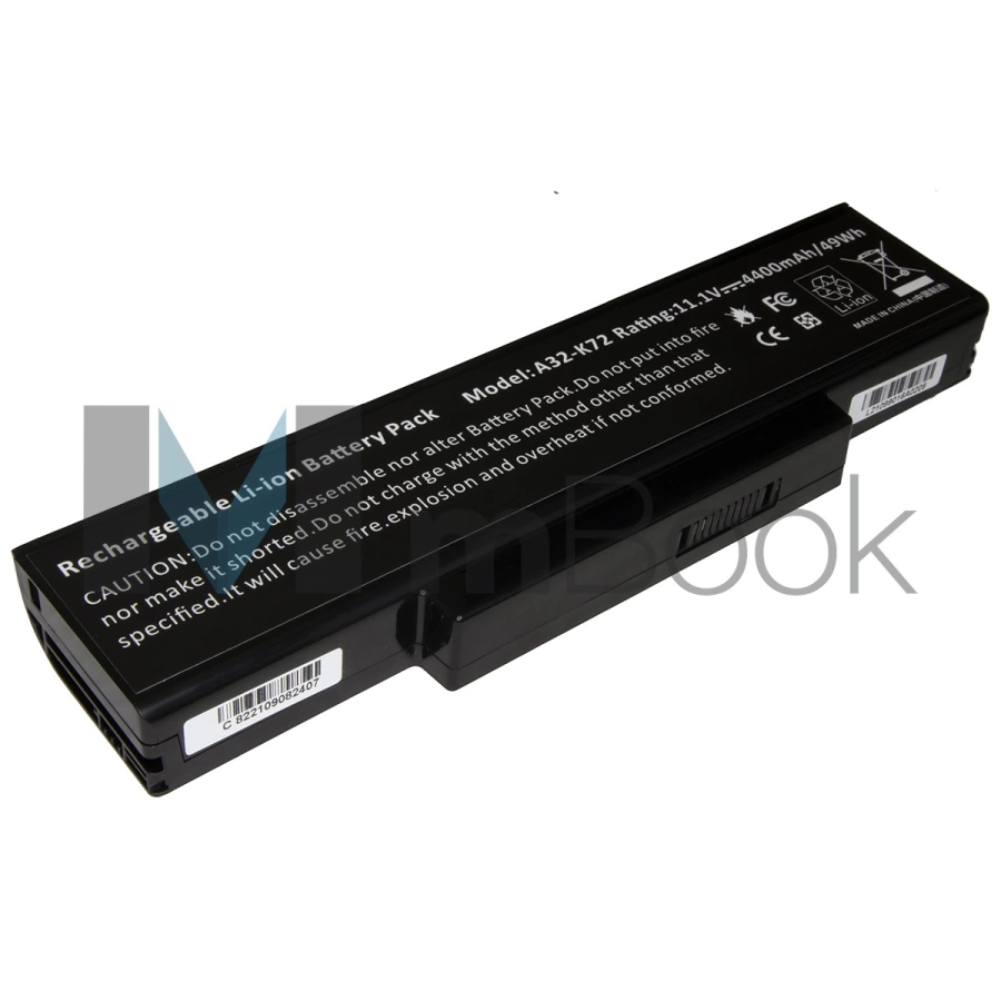 Bateria para notebook Asus N73SN K72JR