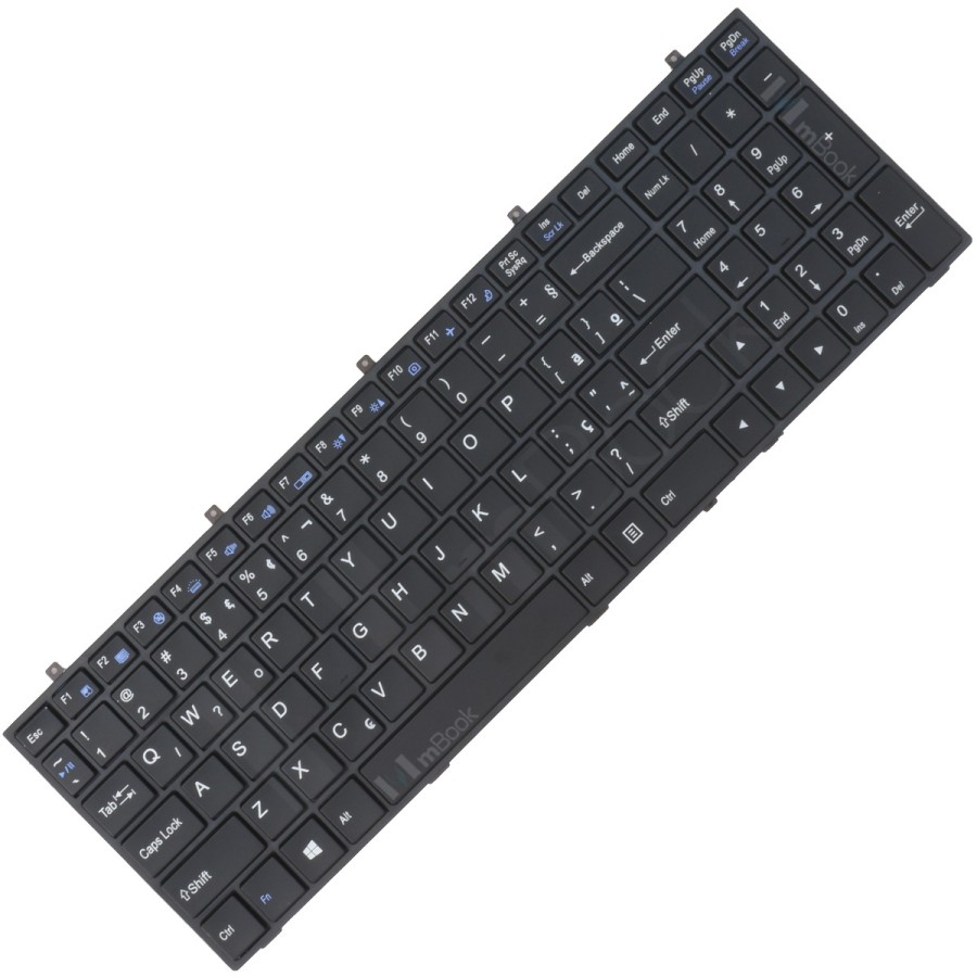 Teclado para Avell compatível com PN 6-80-W3700-012-1