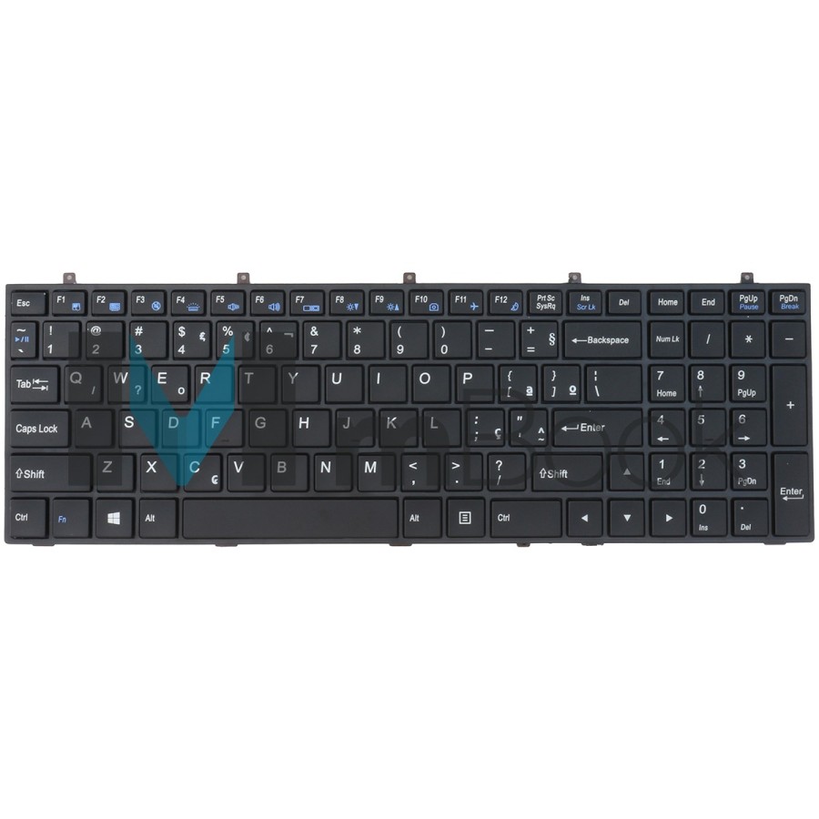 Teclado para Avell compatível com PN MP-12A33US-430W