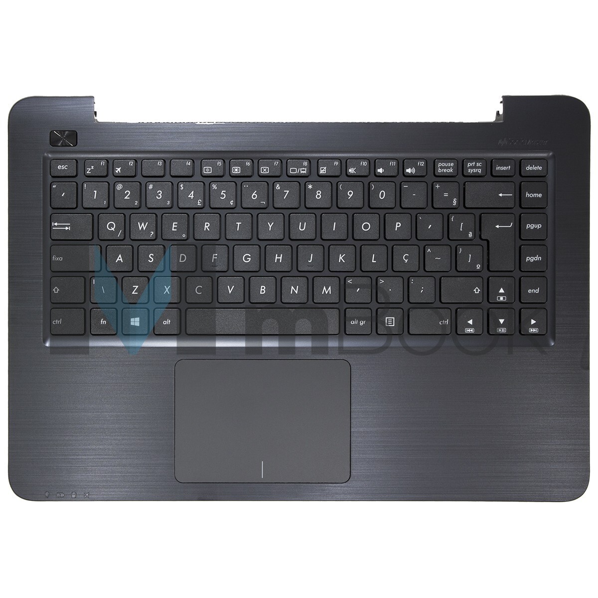 Teclado Com Palmrest Para Notebook Asus Z450l, 