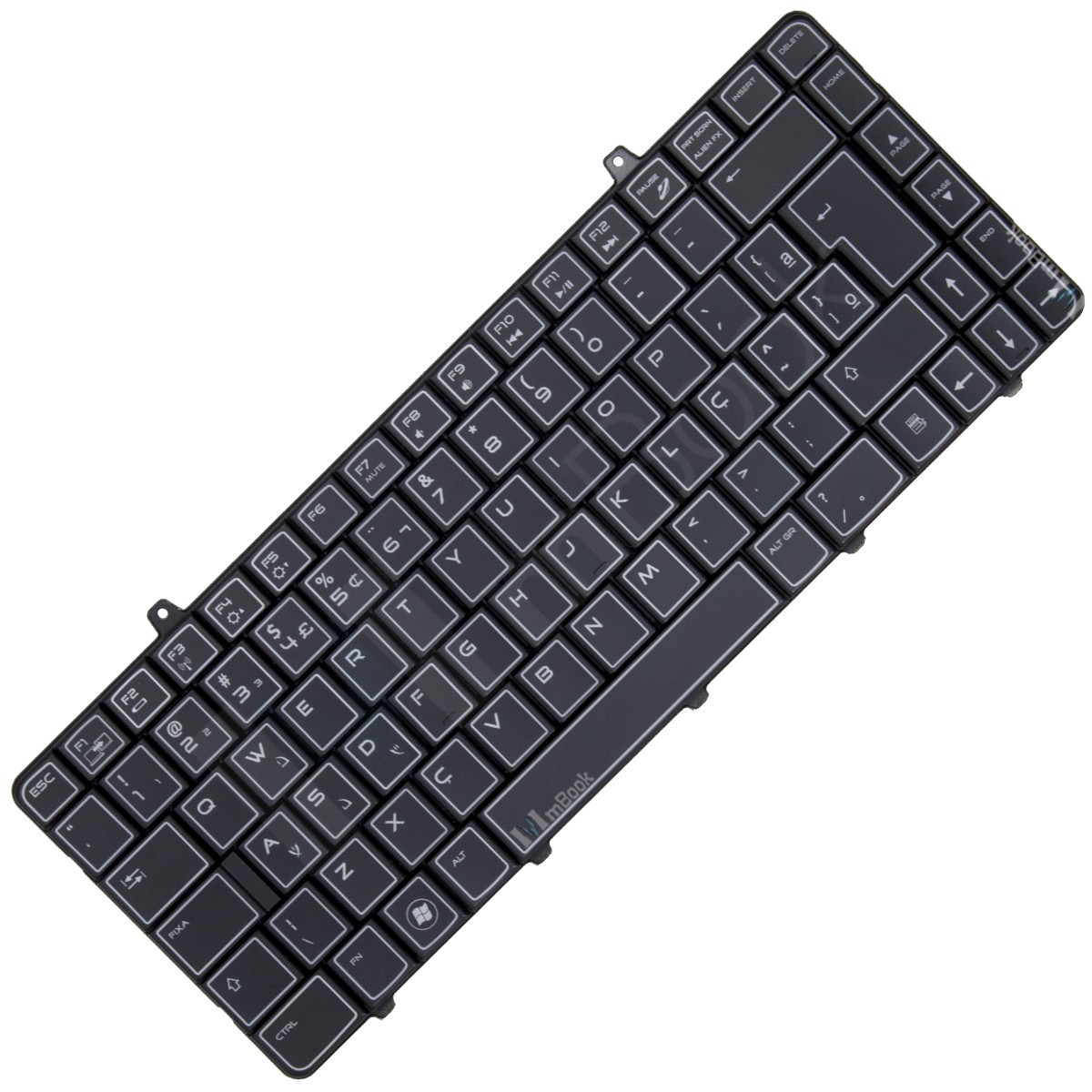 Teclado pra Dell Alienware compatível com V109002dr sem led