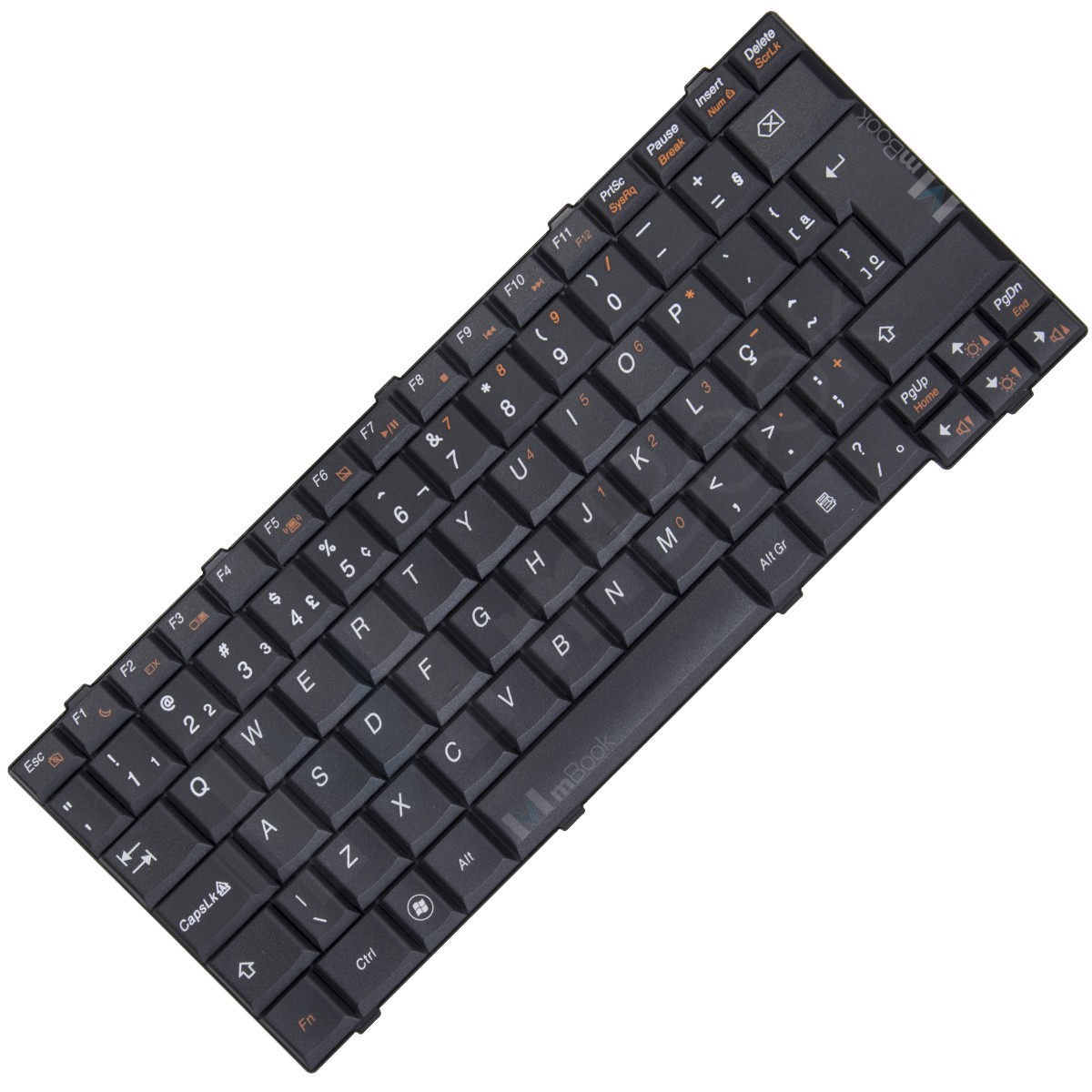 Teclado para Lenovo compatível com PN 25-00520 BR, 
