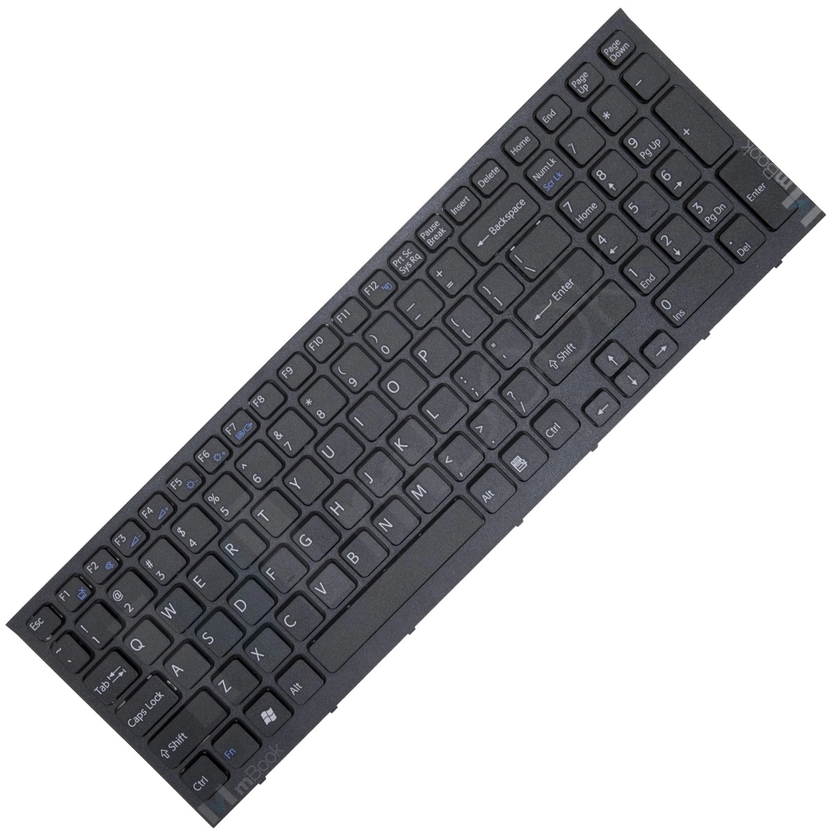 Teclado para Sony vaio VPC-EB3AFX/T Preto