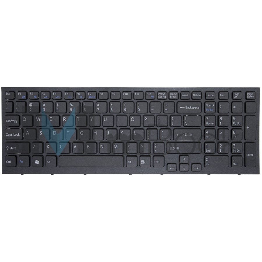 Teclado para Sony vaio VPC-EB33GX/T Preto