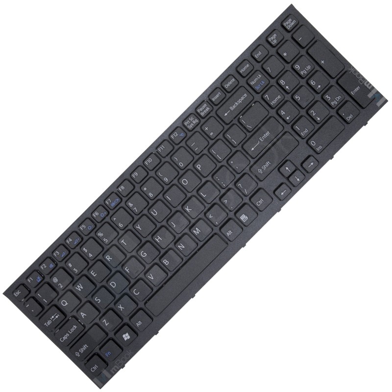 Teclado para Sony vaio VPC-EB33FM/BJ Preto Teclado para Sony vaio VPC-EB33FM/BJ Preto
