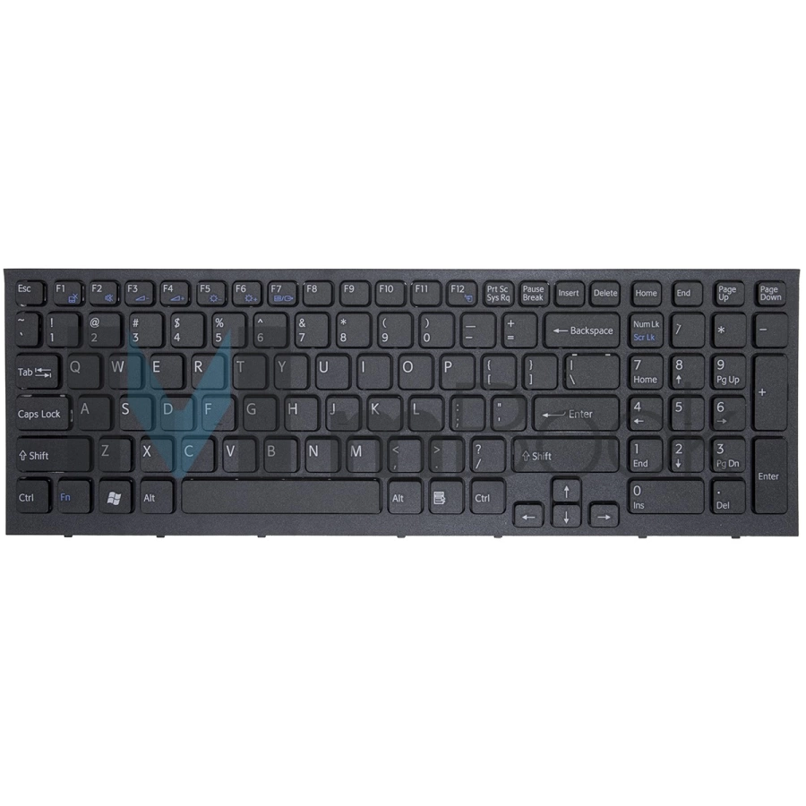 Teclado para Sony vaio VPC-EB32FX/BJ Preto