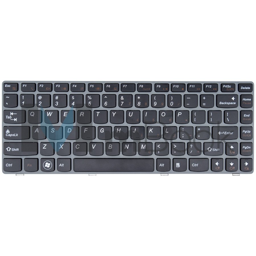 Teclado para Lenovo compatível com PN 25-010871 Layout US