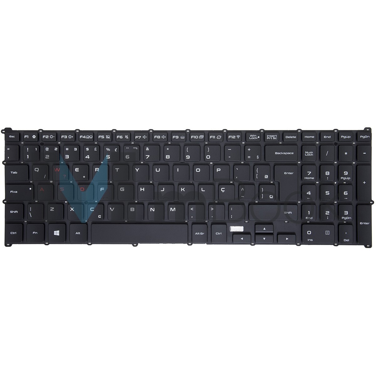Teclado para Samsung NP850XBC BR com LED, 