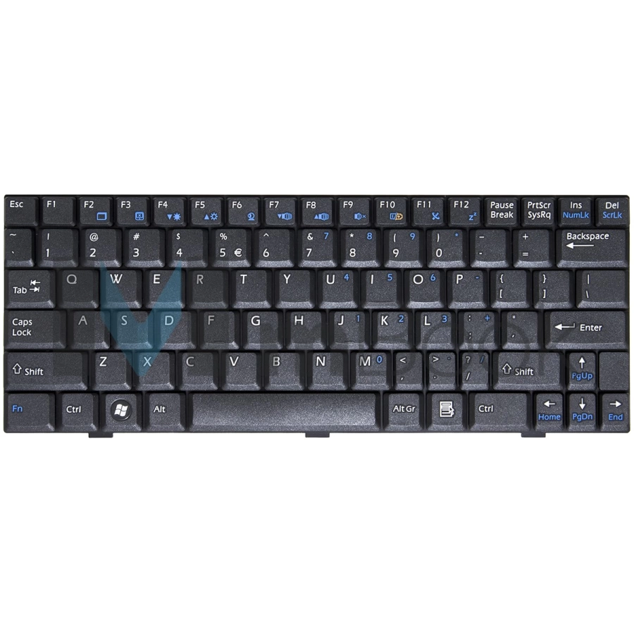 Teclado para Positivo Mobo Black 4000 A116002NNAPC US