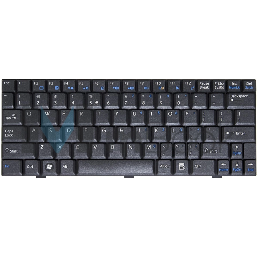 Teclado para Positivo Mobo Black 4000 A116002NNAPC US