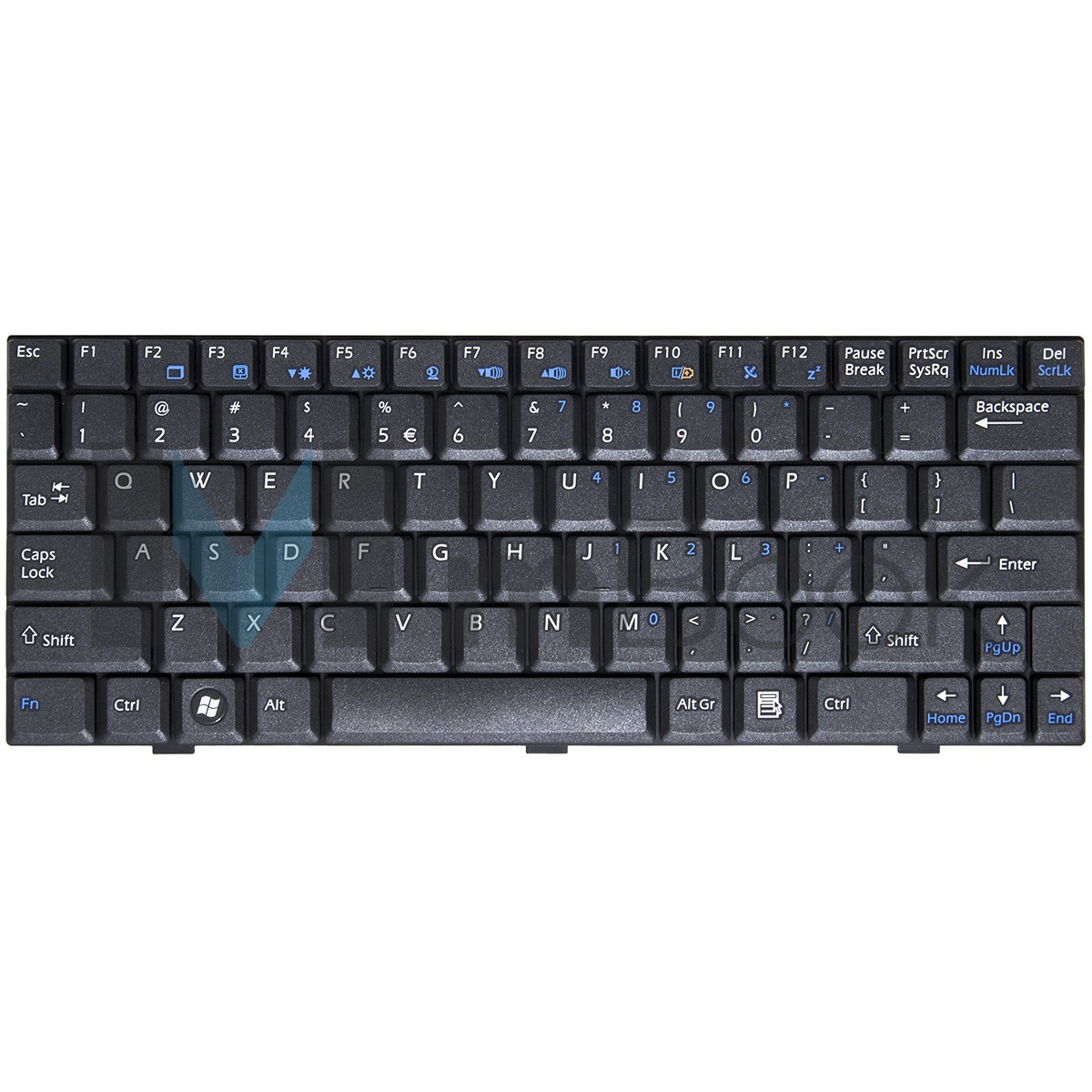 Teclado para Positivo Mobo Black 4000 A232002SNAKA US, 