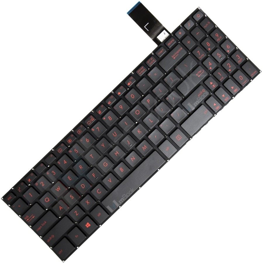 Teclado para Asus compatível com PN 0KNB0-5103US00 US