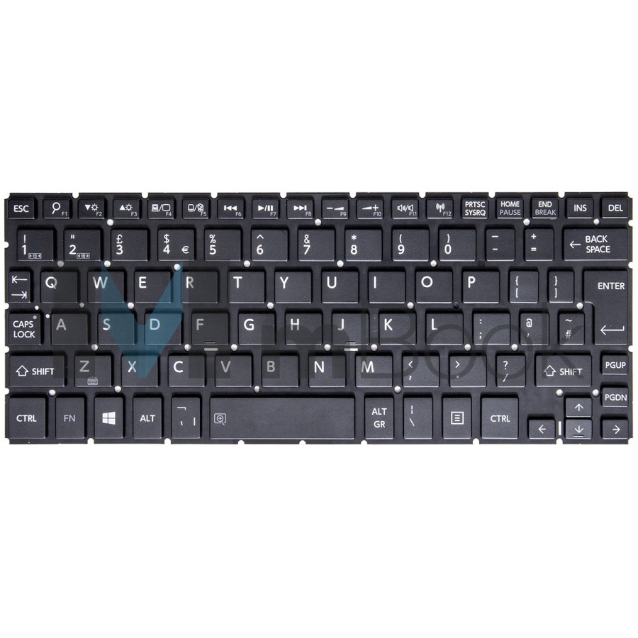 Teclado para Toshiba Satellite P20W-C layout UK