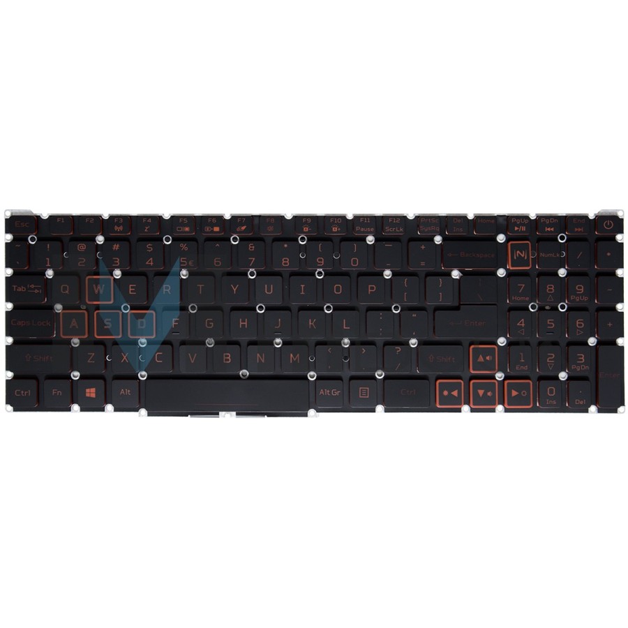 Teclado para Acer Nitro 5 An515-54-70wh Us Com Led