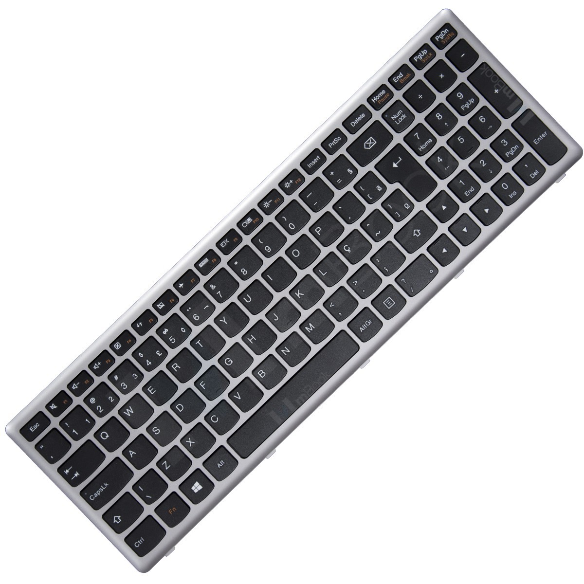Teclado para Lenovo compatível com PN 25-206237, 