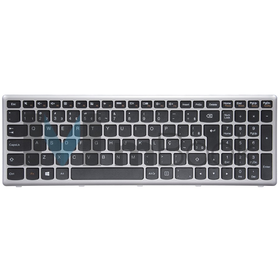 Teclado para Lenovo compatível com PN 25-206237