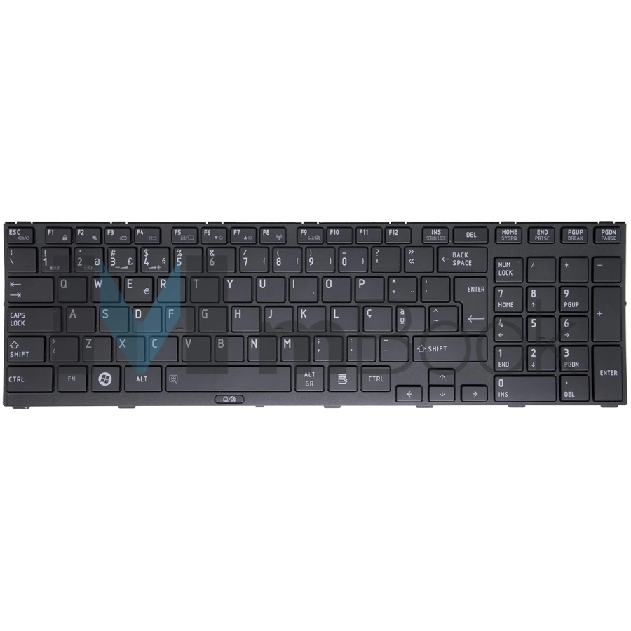 Teclado para Toshiba Tecra R850-S8532 R850-S8540