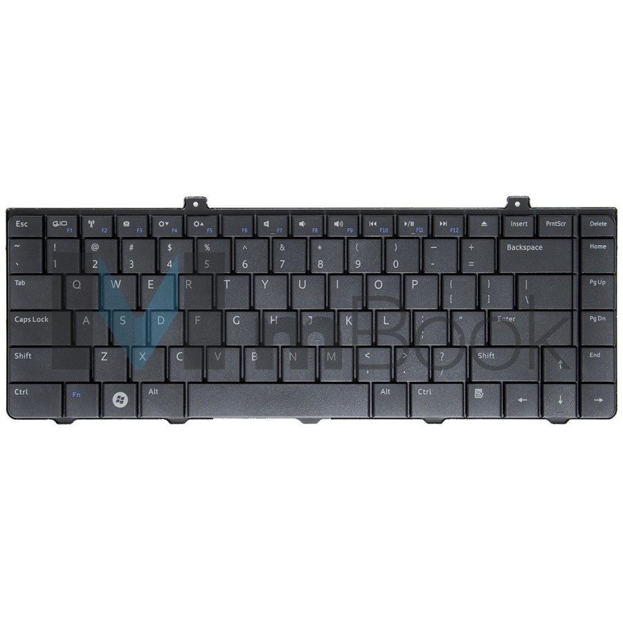 Teclado P/ Notebooks Dell Inspiron 1440 Us Preto