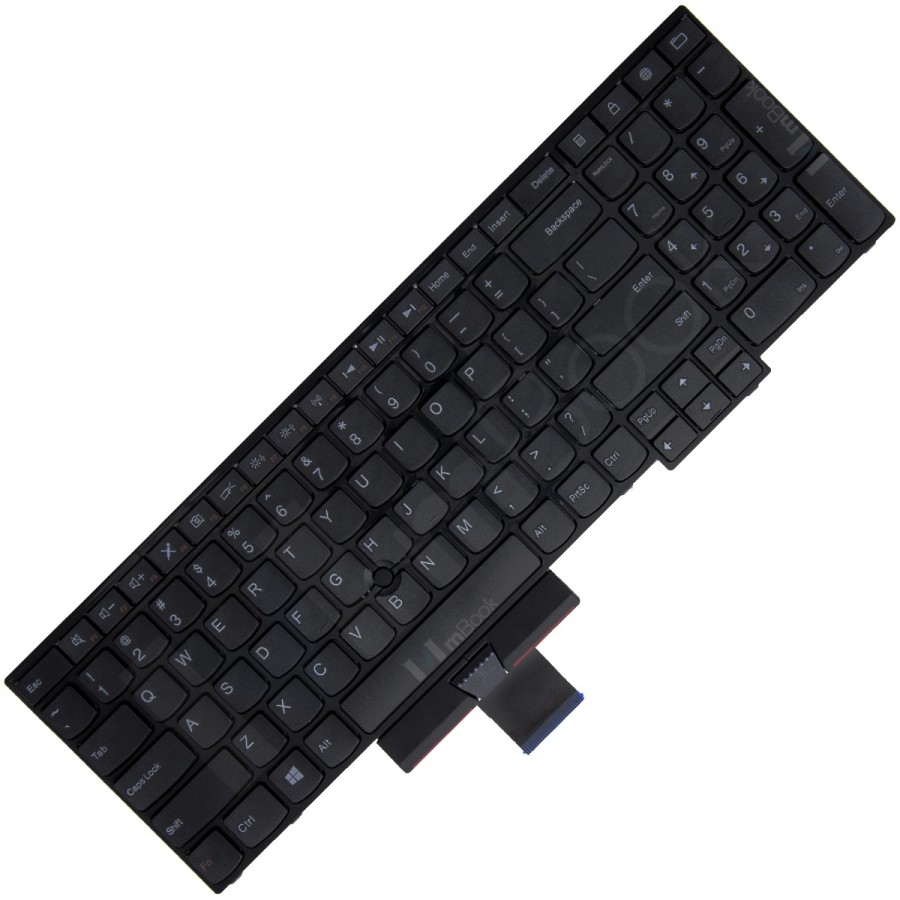 Teclado para Lenovo Compatível Com Pn 04w2443 Com Pointstick