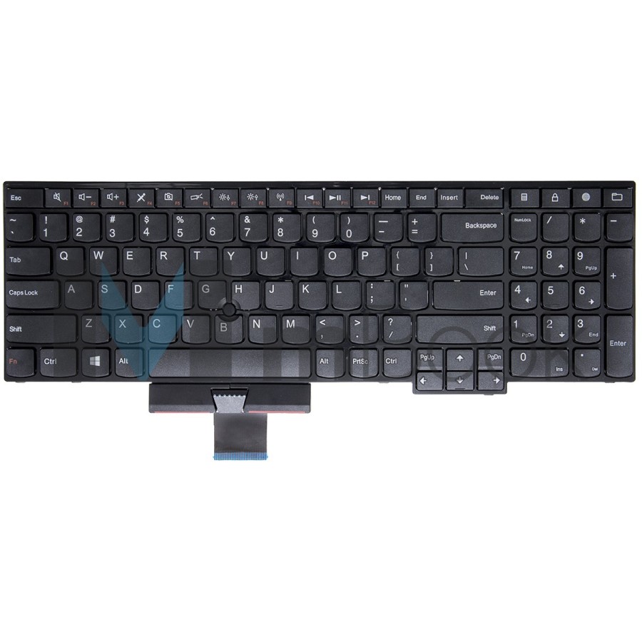 Teclado para Lenovo Compatível Com Pn 04w2443 Com Pointstick
