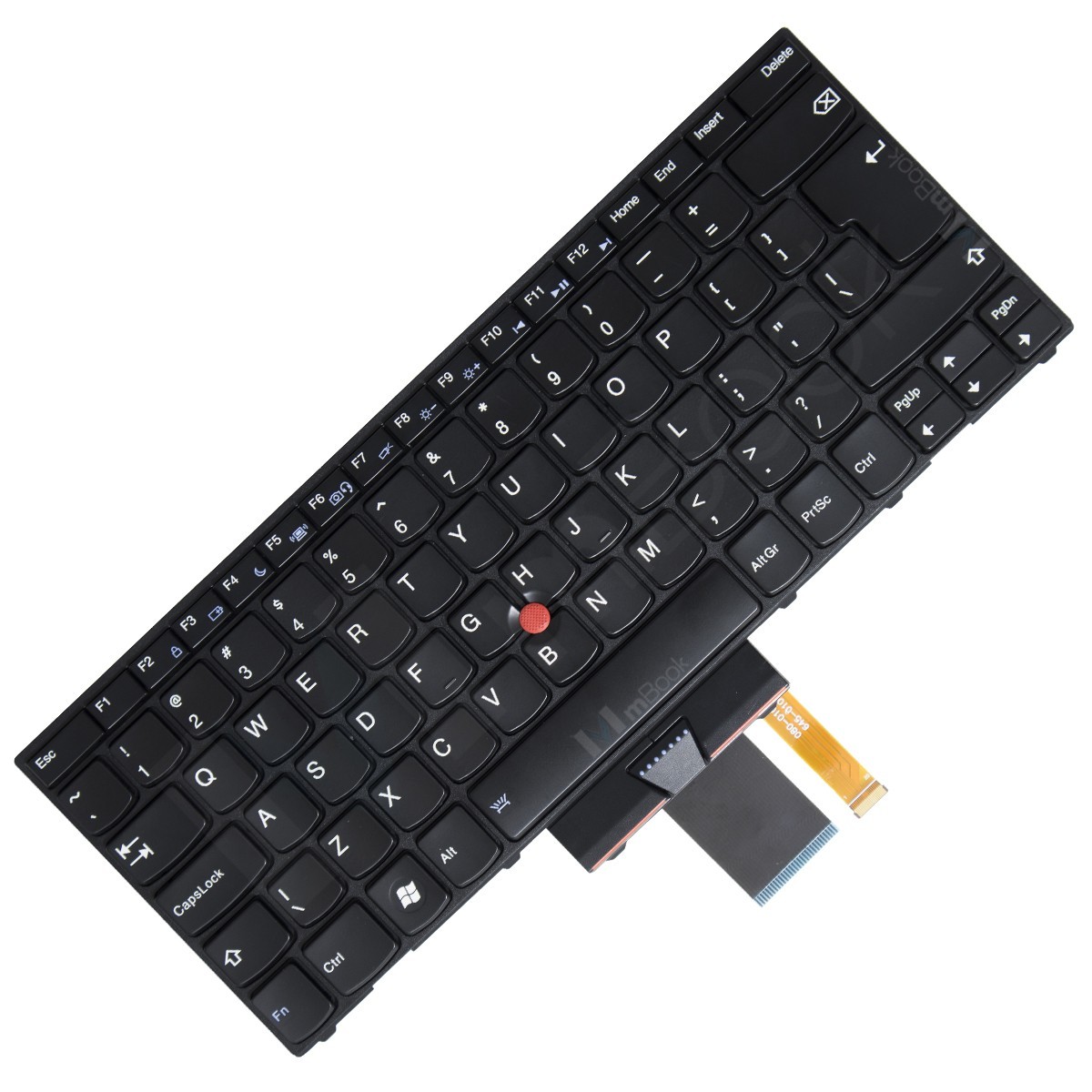 Teclado para Lenovo compatível com PN 04W0999, 