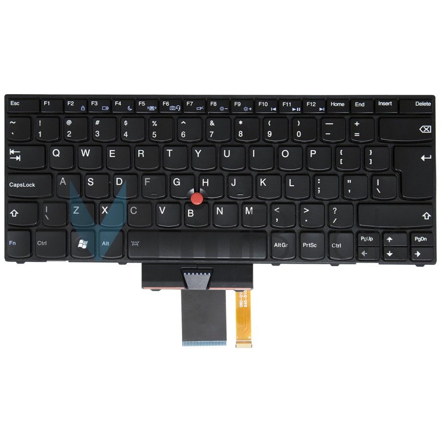 Teclado para Lenovo compatível com PN 04W0999, 