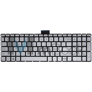 Teclado para HP 15-w100 US com LEDs, 