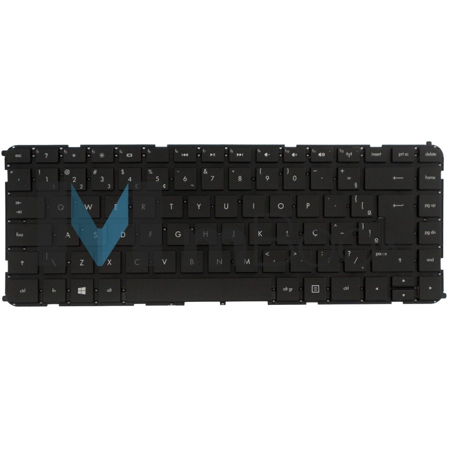 Teclado compatível com HP pk130t51a28