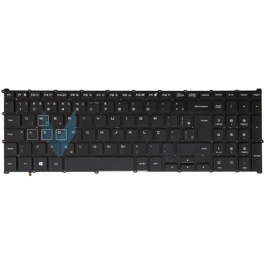 Teclado para Samsung 8500GM NP800G5M BR com Ç