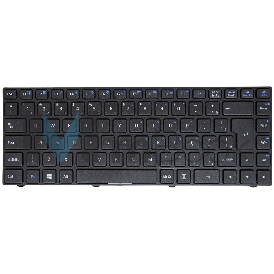 Teclado Positivo Model Mp-09p88pa-f515 P/n: 82r-14b221-4211