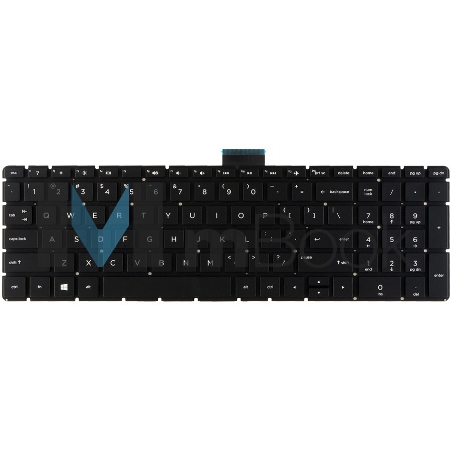 Replacement Keyboard With Palmrest For HP 15-BW012NR 15-BW030NR Laptop Models