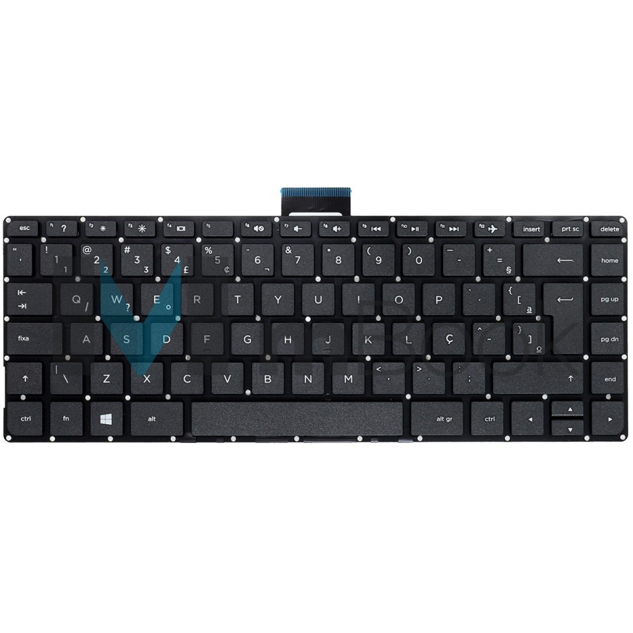 Teclado para HP Stream 14-AX010NR BR com Ç, 