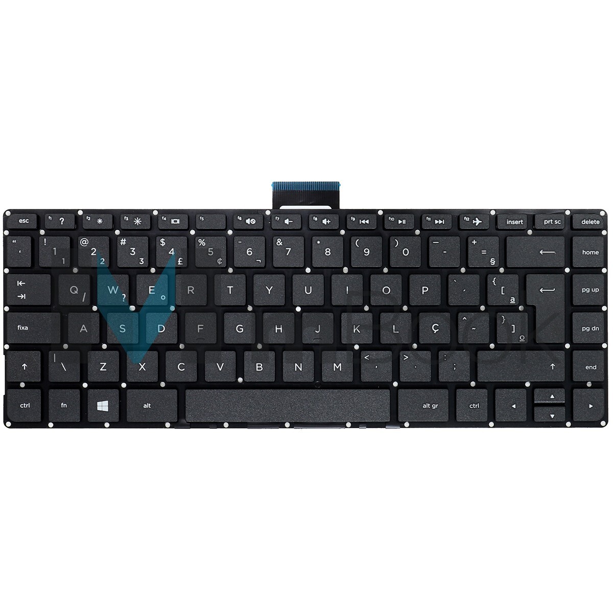 Teclado para HP Stream 14-AX020NR BR com Ç, 