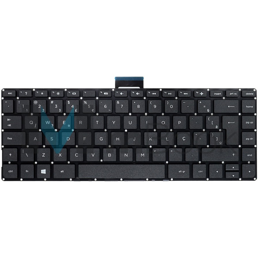 Teclado para HP Stream 14-AX040WM BR com Ç, 