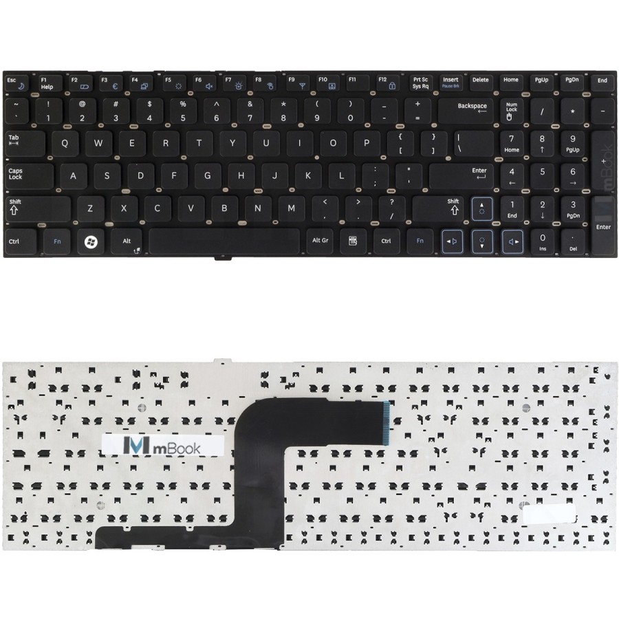 Teclado para Samsung compatível com PN cn13ba590294 US