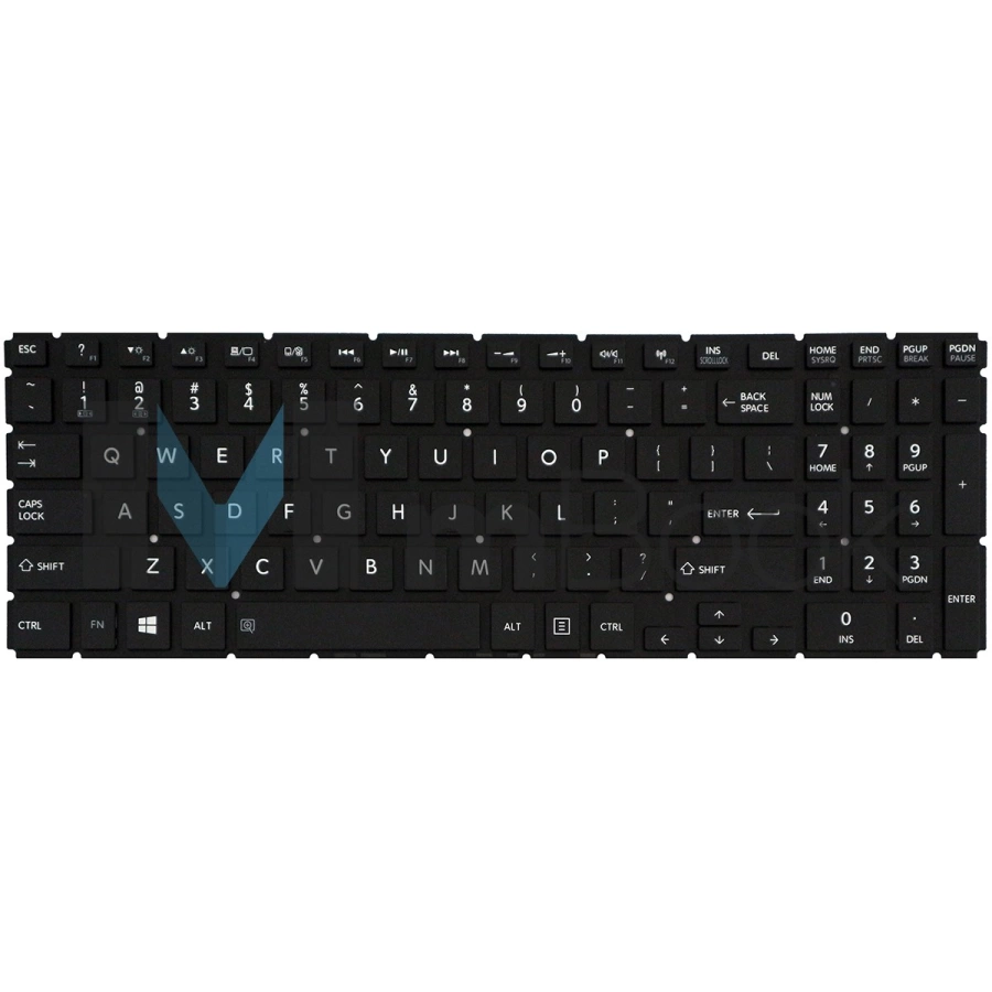 Teclado para Toshiba Satellite P50-c-128 P50-c-12z US