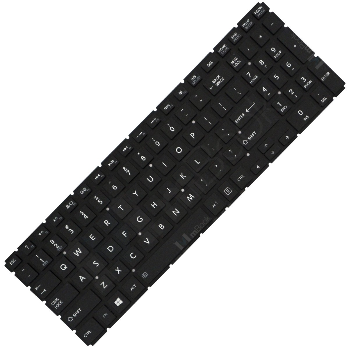 Teclado para Toshiba Satellite S55t-b5383sm P55dt-c US