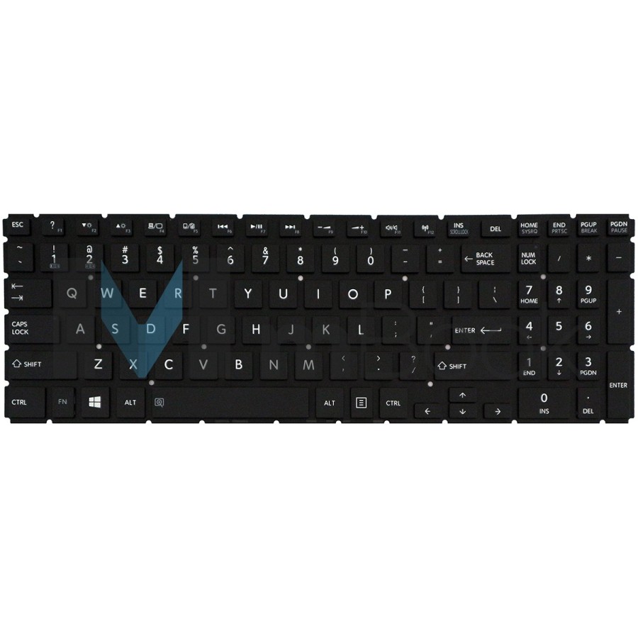 Teclado para Toshiba Satellite S55t-b5383sm P55dt-c US